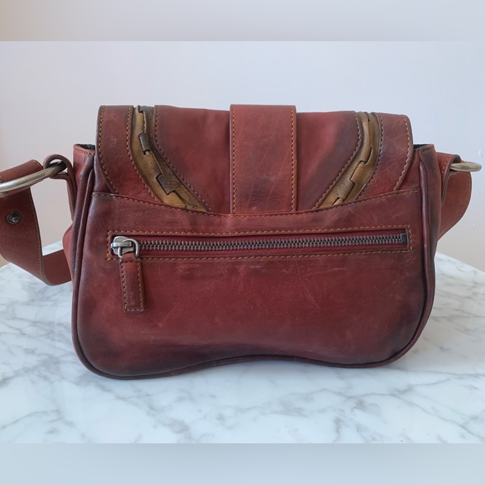 Vintage 90’s Christian Dior Gaucho Petit Saddle Bag - Picture 2 of 6